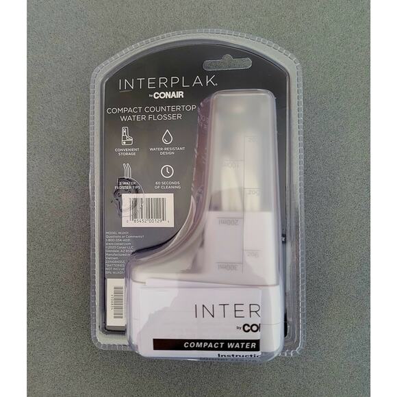 --CONAIR Interplak Compact Countertop Water Flosser--NEW! - Picture 5 of 7